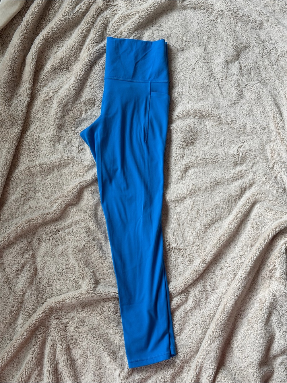 Athleta Electric Blue High-Rise Leggings